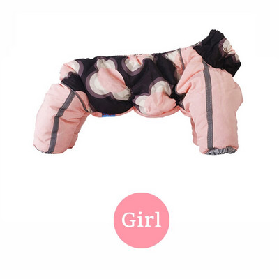 Talvised lemmikloomade koerte riided, kostüümid, fliisist helkurjakk väikestele keskmistele koertele Chihuahua shih tzu komplekt