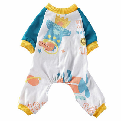 Îmbrăcăminte pentru câini din desene animate Pijamale pentru animale de companie pentru câini mici mari, pisică, salopetă, pijamă pentru câini, haine de dormit drăguțe pentru chihuahua cămașă pomeranian