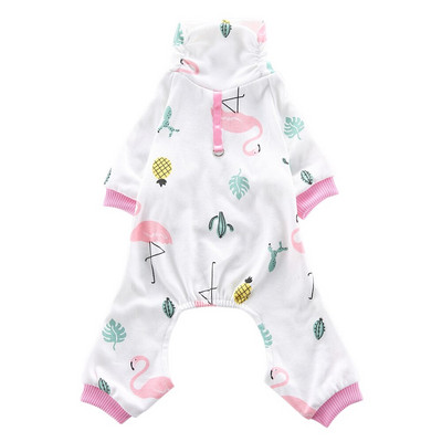 Îmbrăcăminte pentru câini din desene animate Pijamale pentru animale de companie pentru câini mici mari, pisică, salopetă, pijamă pentru câini, haine de dormit drăguțe pentru chihuahua cămașă pomeranian