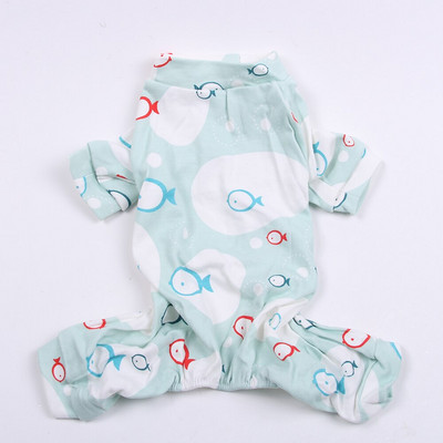 Uus lemmikloomade koerte spordidress Jumpsuit Multikas disainiga kassi kutsika pidžaamapüksid kassidele koertele väikesed keskmised