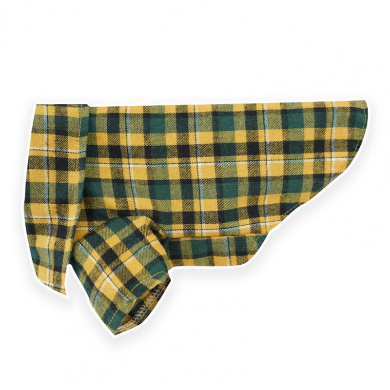 Haina pentru animale de companie Hanorac pentru animale de companie Costum model carouri Dress-up Moda Moale Adorabil Guler cu rever Respirabil Minunat pentru exterior