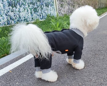 Пролетна пижама за малко куче Гащеризон Облекло за кученца Спално облекло Пижама йоркширски померан пудел бишон шнауцер облекло