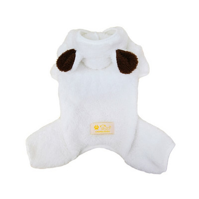 Χαριτωμένα ρούχα για σκύλους αρκούδας Ζεστή φόρμα για σκύλους από φλις Χειμερινό παλτό για κουτάβια για μικρά μεσαία σκυλιά Γαλλικό μπουλντόγκ Ρούχα Pug Yorkies