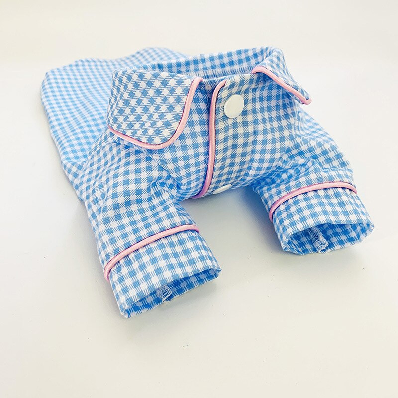 Lemmikloomade koerte pidžaamad, koerte suvised kostüümid, kassi kutsikasärk, magamisriided lemmikloomade mantlid väikeste koerte riided Prantsuse buldogi magamisriided