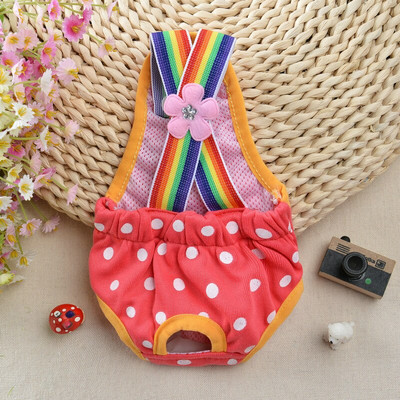 Traky pre psov Fyziologické nohavičky Teddy Zlatý retriever Menštruačné hygienické plienky pre psov Proti obťažovaniu Nohavičky pre domáce zvieratá