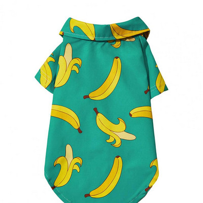 Üherinnaline armas Hawaii koera riided lemmikloomade suve T-särgid lühikeste varrukatega koerakostüüm, mugav kodus kandmiseks