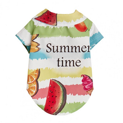 Üherinnaline armas Hawaii koera riided lemmikloomade suve T-särgid lühikeste varrukatega koerakostüüm, mugav kodus kandmiseks