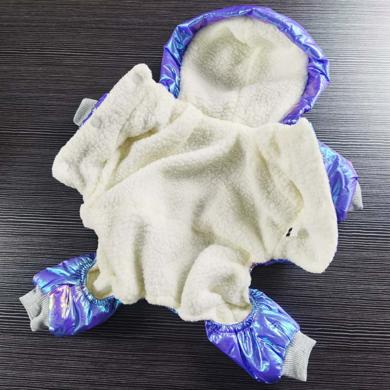 Uued värvilised talveriided väikestele koertele kutsikate veekindel suusajope Yorkiesile. Soe koerte kombinesoon riietus lemmikloomade kostüüm