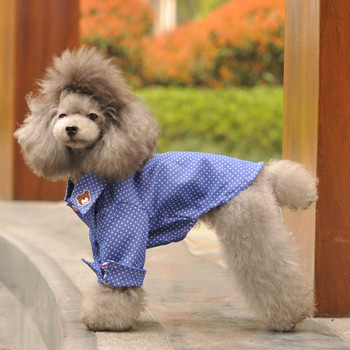 Καλοκαιρινό πουκάμισο σκύλου Παλτό για κουτάβι Γάτα Ρούχα για κουτάβι Corgi Yorkie Poodle Pomeranian Schnauzer Στολή για σκύλο Ρούχα για κατοικίδια Dropshipping XS