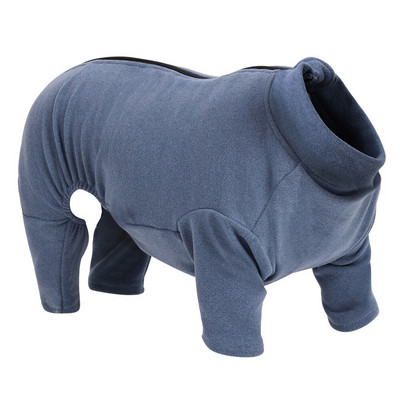 Šilta žieminė pižama vidutinio dydžio šunims Lankstus minkštas šunų chirurginis atstatymo kombinezonas, neleidžiantis nusimesti augintiniui