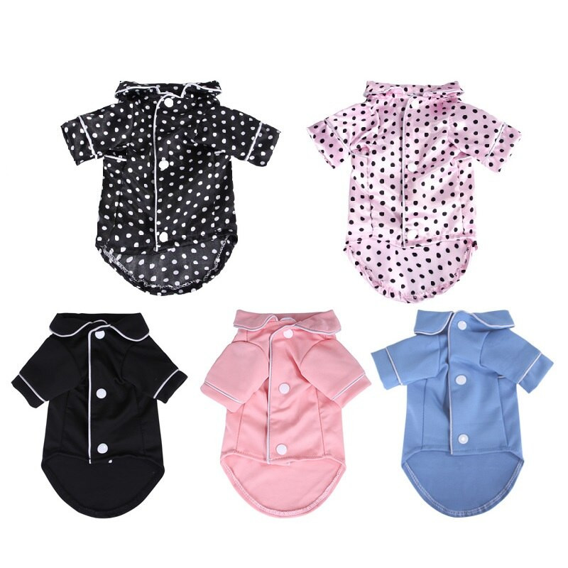 Lemmikloomade koerte mood pidžaamad riided pehmed kombinesoonid riided väikestele koertele kutsikad kassid Chihuahua Yorkshire`i kostüümmantel Ropa Perro