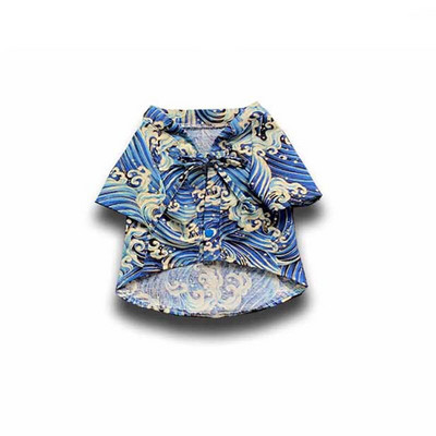 Dizajn trička pre psa v japonskom štýle, kimono pre domáce zvieratá, vlna, mačka, oblečenie pre psa, šteňa, kardigan, francúzsky buldoček, bišon, čivava, doberman