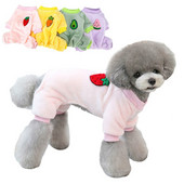 Kawaii Dog Jumpsuit Zimné teplé oblečenie pre psov pre malé psy, šteniatko, mačka, kostým, Yorkshire, francúzsky buldoček, oblečenie, čivava, pyžamo