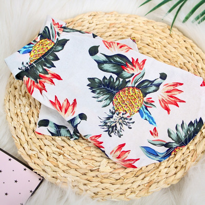 Hawaii troopilise koera särk Odavad koerte riided väikestele koertele Suvine Chihuahua T-särk Armas kutsikavest Yorkshire`i terjer lemmikloomade riided