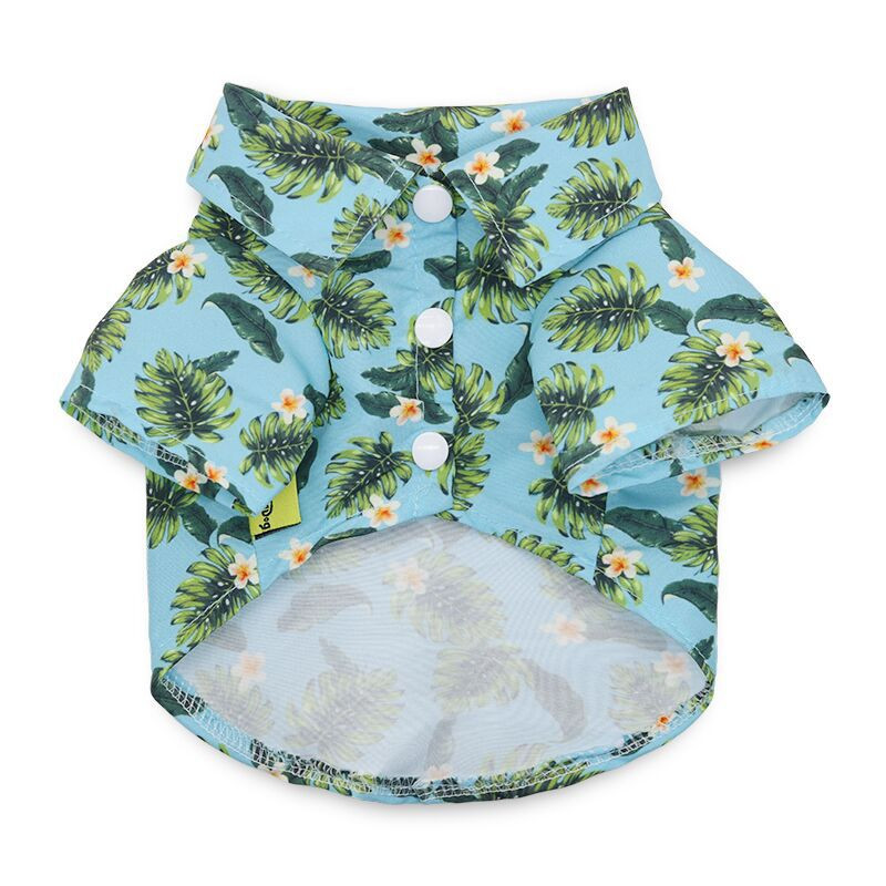 Lemmikloomade koerte riided Särgid koerarõivastele Kassi väike puu vahtralehetrükk armas õhuke kevadsuvi roheline mood poiss tüdruk chihuahua