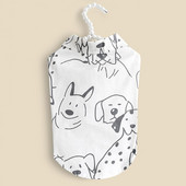 Liibuv kutsikasärk Valge lemmikloomade T-särk Armas nahasõbralik Turndown kraega koerakostüümi T-särk