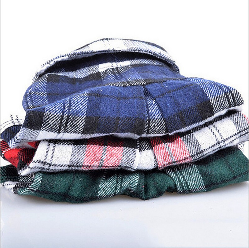 Lemmikloomade riided Koerad Ruuduline Triibuline Särgi Ülikond Pulmakleit Kutsika Mantel Kaisukaru Pommeri vest Väike-keskmine Koer Kassi Lemmiklooma kostüüm