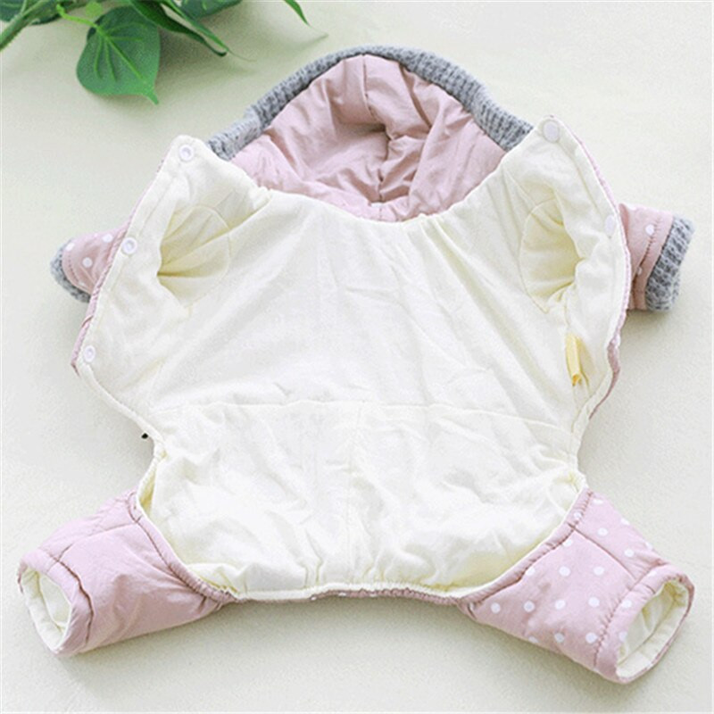 Talvised koerariided Armsad täpid Lemmikloomad Riietus Soe koera Jumpsuit jakk Jope Puudel Bichon Pommeri šnautseri koerte kostüümid
