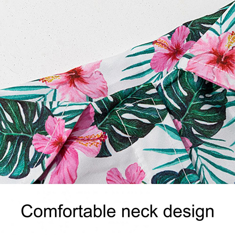 Cămașă pentru câini Ușor de pus și dezbrăcat Confortabil Păstrează căldura Haine pentru câini de vară Cămașă cu imprimeu la modă Haine pentru animale de companie pentru exterior