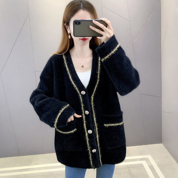 Dámska vesta pre tehotné ženy s vreckom a gombíkmi