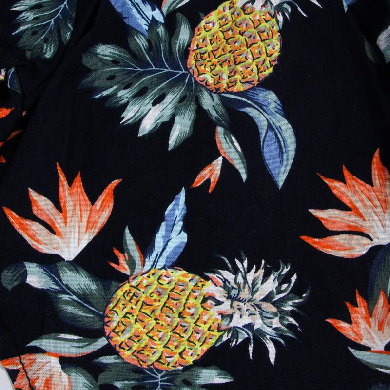 Koerariided Suvine rannasärk Hawaii vabaaja lemmikloomade reisisärk Ananassi lilleprintiga lühikeste varrukatega koera kassi pluus Dropshipping