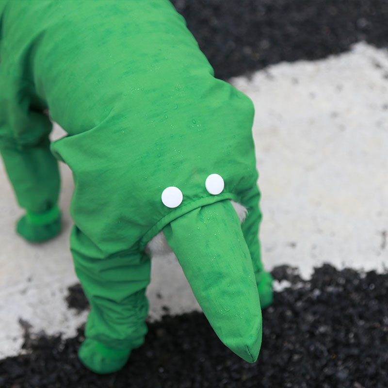 Mažo šuns lietpaltis Striukė Žieminiai šunų kombinezonai Kombinezonai su poliesteriu su gobtuvu naminių šunų drabužiai lauke su gobtuvu Neperšlampami drabužiai