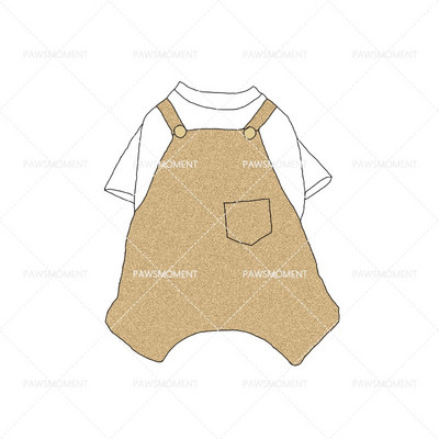 Dizajnové oblečenie pre psov pre malé psy, overal pre šteniatka francúzskeho buldočka, oblečenie pre šteniatka yorkshirských teriérov, kostým pre domáce zvieratá so 4 nohami PC2175