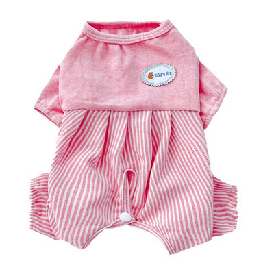 Mergaičių šunų pižamos kombinezonas šuniukas mažo šuns kombinezonas Čihuahua Jorkšyro Pomeranijos maltiečių šicu pudelio drabužiai augintiniams