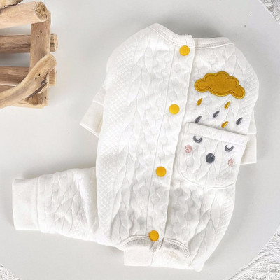 Haine pentru câini de talie mică Îmbrăcăminte pentru cățeluși de iarnă Haina pentru animale de companie ținută Yorkshire Terrieri Pomeranian Maltez Pudel Bichon Schnauzer Salopetă