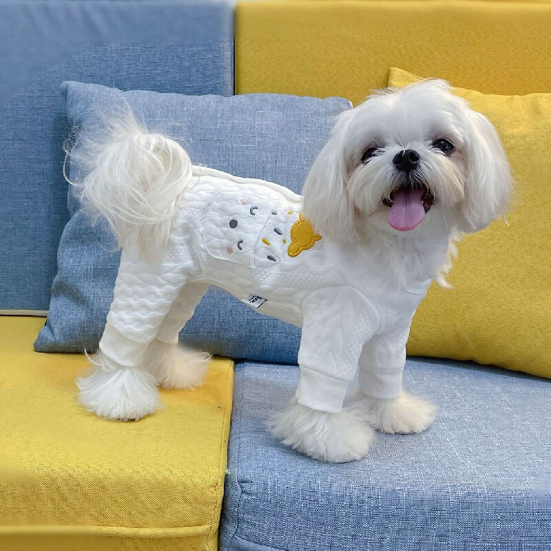 Haine pentru câini de talie mică Îmbrăcăminte pentru cățeluși de iarnă Haina pentru animale de companie ținută Yorkshire Terrieri Pomeranian Maltez Pudel Bichon Schnauzer Salopetă