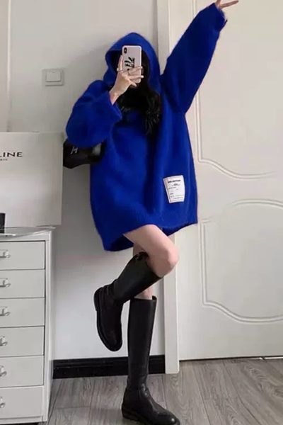 Nový model dámskeho svetra pre tehotné ženy - s nápisom