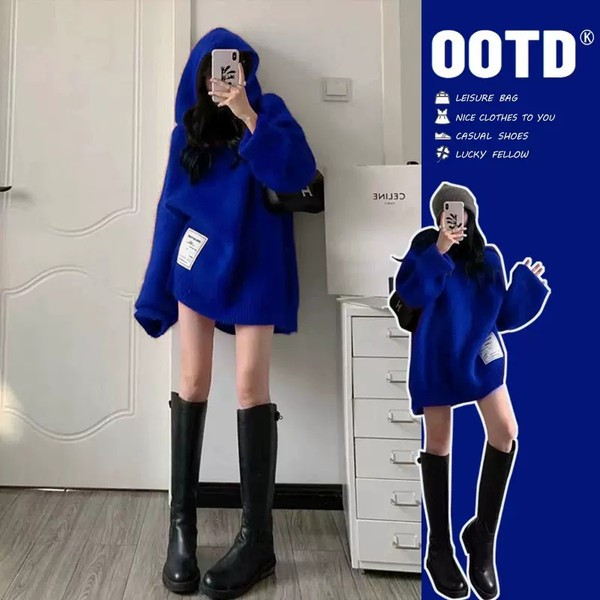 Nový model dámskeho svetra pre tehotné ženy - s nápisom