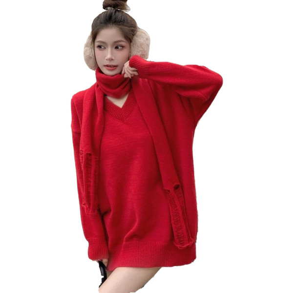 Moteriškas vienspalvis megztinis nėščiosioms