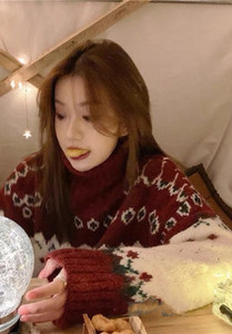 Pulover de iarnă pentru femei - pentru gravide