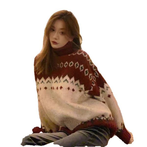 Pulover de iarnă pentru femei - pentru gravide