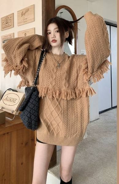 Γυναικείο χειμωνιάτικο πλεκτό πουλόβερ για εγκύους