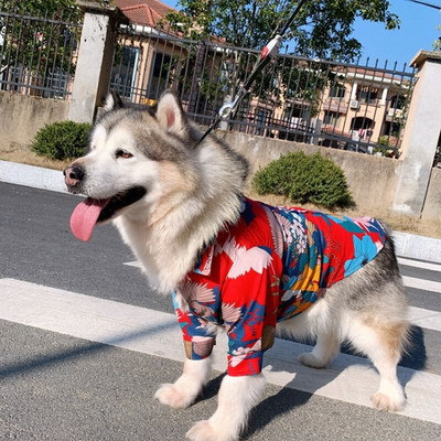 Majica za velike pse Ljetna odjeća za pse za kućne ljubimce Kostimi za male pse Mačka pudla Pomeranac Corgi Samojed Haski Odjeća za zlatnog retrivera