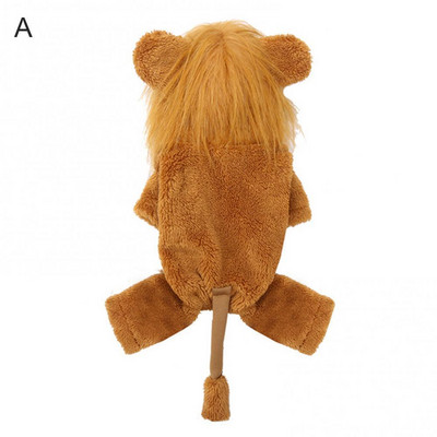 Rudens žiemos kačių augintinis keturkojis vilnonis megztinis gyvūnas transformuojantis šunį drabužiai megztiniai Kombinezonai Striukė naminių gyvūnėlių reikmenys šunims