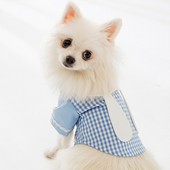 Ρούχα για σκύλους για μικρά σκυλιά Ανοιξιάτικο και Καλοκαίρι πουκάμισο για κουτάβι κουνέλι Χαριτωμένο καρτούν Ρούχα με δύο πόδια για γάτα Λεπτά ρούχα για κατοικίδια για σκύλους