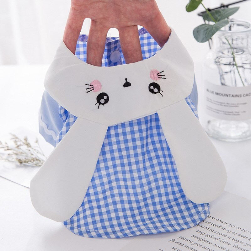 Ρούχα για σκύλους για μικρά σκυλιά Ανοιξιάτικο και Καλοκαίρι πουκάμισο για κουτάβι κουνέλι Χαριτωμένο καρτούν Ρούχα με δύο πόδια για γάτα Λεπτά ρούχα για κατοικίδια για σκύλους