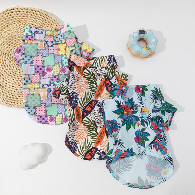 Bluză de vară pentru câini Destul de ușor de purtat, moale, care blochează culoarea, cățeluș, tricou cu două picioare pentru uzură zilnică Cămașă pentru câine Cămașă pentru câine