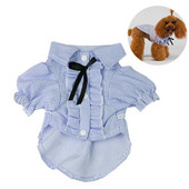 Módne pruhované oblečenie pre domáce zvieratá, postroj pre psov, vesta, kabát, bunda, tričko pre šteniatka pre malé psy, vesty pre čivavy