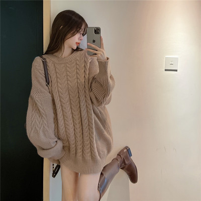 Γυναικείο πουλόβερ για εγκύους με οβάλ λαιμόκοψη