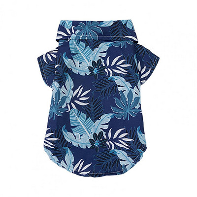 Îmbrăcă-te cu imprimeu moale în stil Hawaii pentru animale de companie, câine, pisică, tricou Decor pentru acasă