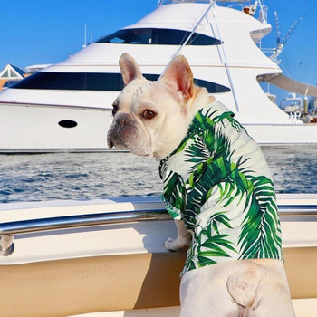 Ρούχα σχεδιαστών για σκύλους για μικρά σκυλιά Ρούχα καλοκαιρινά χαριτωμένα κατοικίδια πουκάμισα για σκύλους Αξεσουάρ για σκύλους Προμήθειες για κατοικίδια Pug Ρούχα γαλλικού μπουλντόγκ