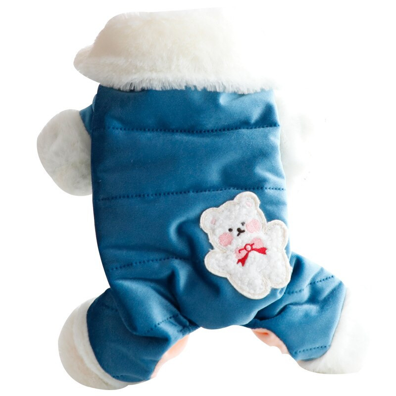 Pseći kombinezon Kombinezoni Zimska odjeća za kućne ljubimce Hlače Puppy Kaput Hlače Yorkie Pomeranian Bichon Pudle Šnaucer Odjeća za pse Kostim