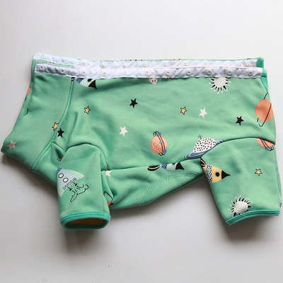 Salopetă pentru câini de companie, toamnă iarnă, haine calde din lână pentru câini de talie mică, salopete cu gât înalt, protejează burta cățelușului, pijamale, haină chihuahua