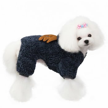 Коледни сладки костюми за кучета Суичъри Палта Дрехи за домашни любимци За кученце Палто за кучета Топла Drop Shipping S-2XL