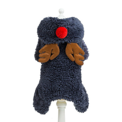 Costume drăguțe pentru câini de Crăciun Hanorace haine pentru animale de companie pentru cățeluș haină pentru câini caldă, livrare picătură S-2XL