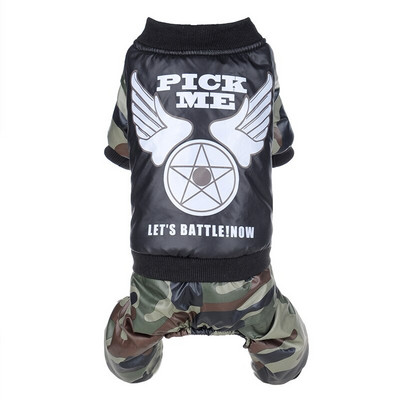 Zimska pamučna odjeća za crnog velikog psa s četiri noge, aljaški labrador, kombinezoni za pse srednje i velike veličine, kostim za pse